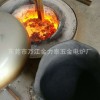 500KG铜料熔炉设备 供应翻转式熔铜炉 金属坩埚熔化炉