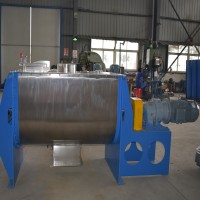 聚偏氟乙烯化工混料机    卧式螺带混合机